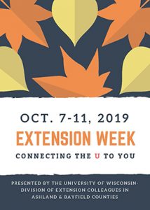 2019 Extension Week – Connecting the U to You!