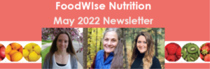 May 2022 FoodWIse Newsletter Header