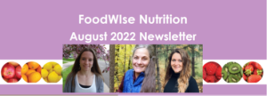 August FoodWIse Newsletter