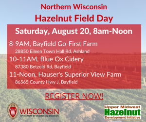 August 20th Northern WI Field Day