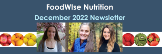 FoodWIse Nutrition December Newsletter Header