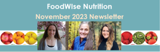 November 2023 FoodWise newsletter Header