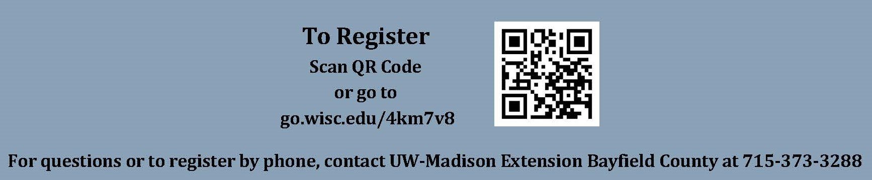 QR Code and contact information