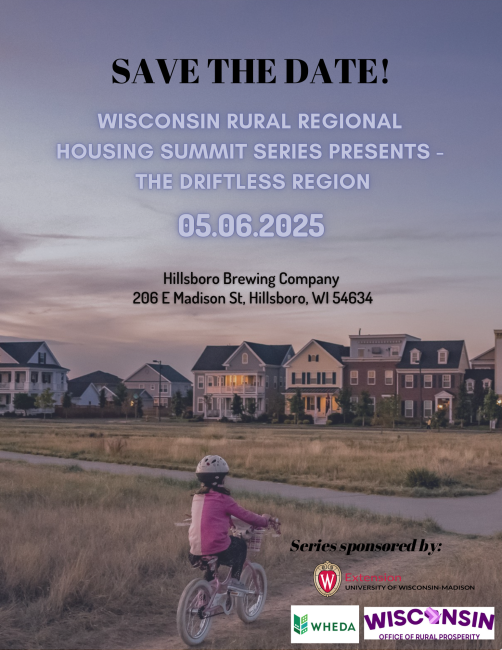 Driftless Housing Summit FLyer