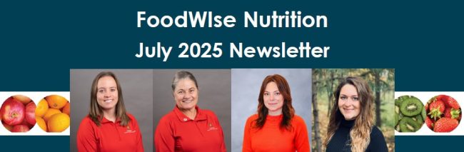 July FoodWIse Newsletter Header