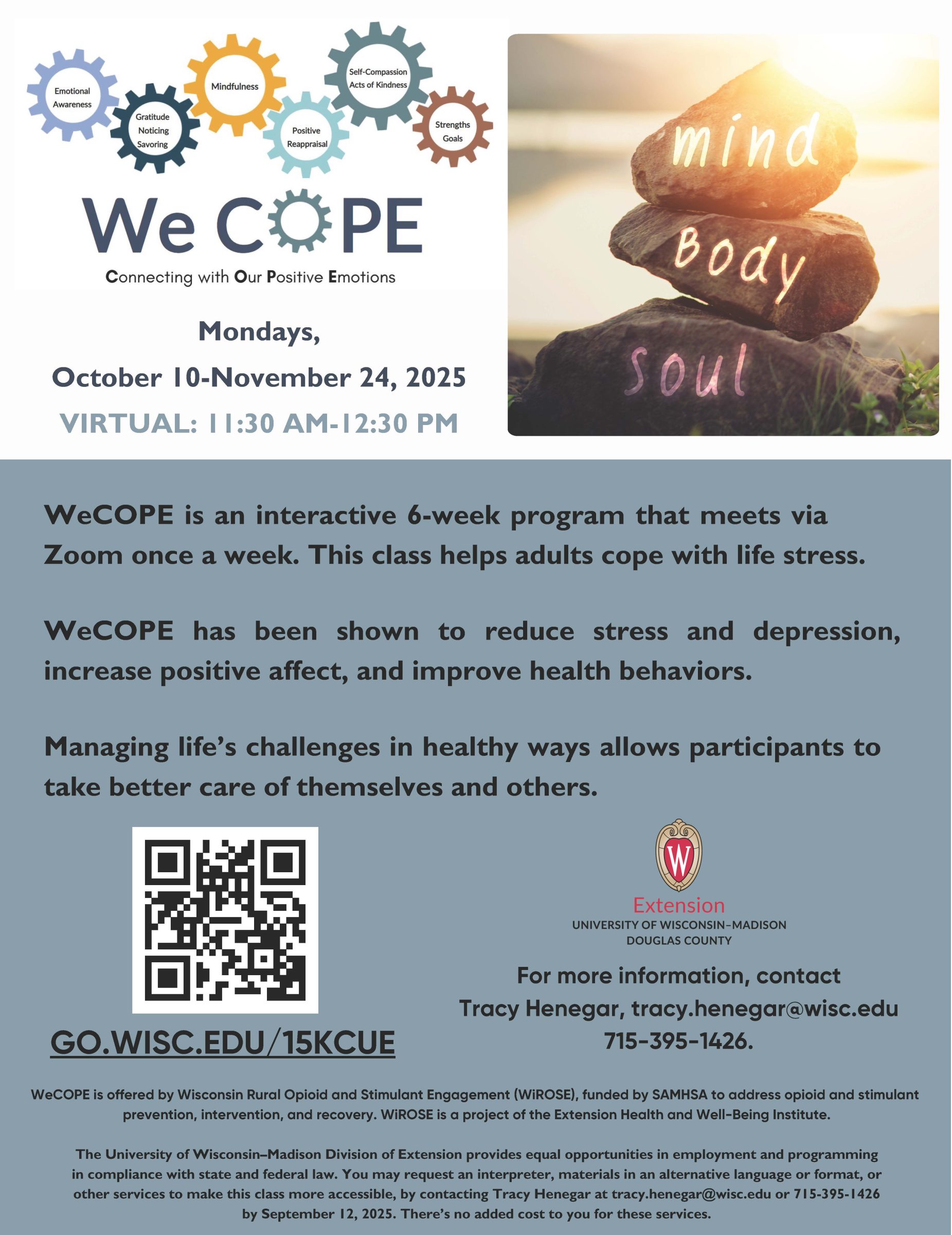 We Cope Flyer