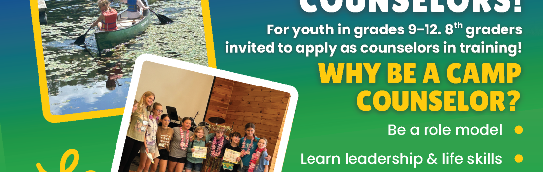 2026 Call for Summer Camp Counselors