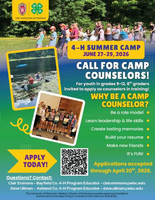 2026 Call for Summer Camp Counselors