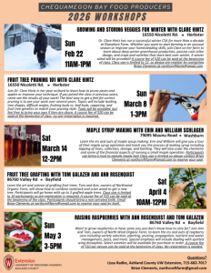 2026 Food Producers Workshops!