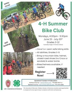4-H Summer Bike Club