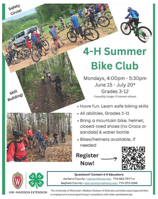 2026-Ahsland-Bayfield County Bike Club 
