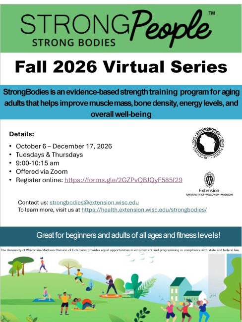 Fall 2026 Strong Bodies virtual classes